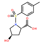 (2R,4R)-4-hydroxy-1-[(4-methylphenyl)sulfonyl]pyrrolidine-2-carboxylate