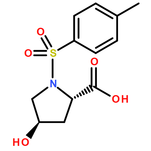 (2R,4R)-4-hydroxy-1-[(4-methylphenyl)sulfonyl]pyrrolidine-2-carboxylate