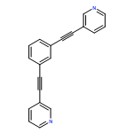 Pyridine, 3,3'-(1,3-phenylenedi-2,1-ethynediyl)bis-