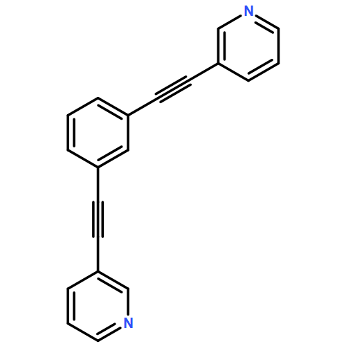 Pyridine, 3,3'-(1,3-phenylenedi-2,1-ethynediyl)bis-