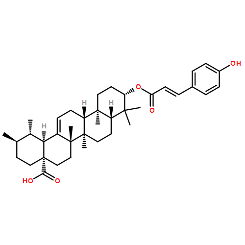 Urs-12-en-28-oic acid, 3-[[(2E)-3-(4-hydroxyphenyl)-1-oxo-2-propen-1-yl]oxy]-, (3β)-