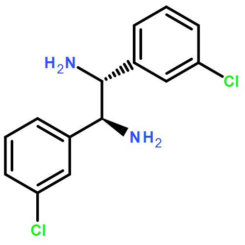 1,2-Ethanediamine, 1,2-bis(3-chlorophenyl)-, (1R,2S)-rel-