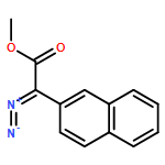 2-Naphthaleneacetic acid, α-diazo-, methyl ester