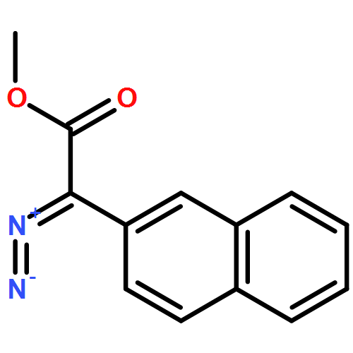 2-Naphthaleneacetic acid, α-diazo-, methyl ester