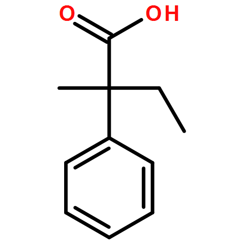 Benzeneacetic acid, α-ethyl-α-methyl-