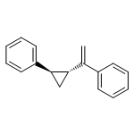 Benzene, [1-[(1R,2R)-2-phenylcyclopropyl]ethenyl]-, rel-