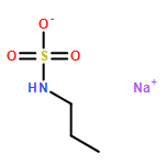 Sulfamic acid, propyl-, monosodium salt