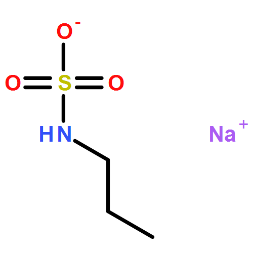 Sulfamic acid, propyl-, monosodium salt