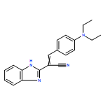 1H-Benzimidazole-2-acetonitrile, α-[[4-(diethylamino)phenyl]methylene]-