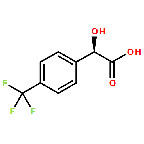 Benzeneacetic acid, α-hydroxy-4-(trifluoromethyl)-, (αR)-