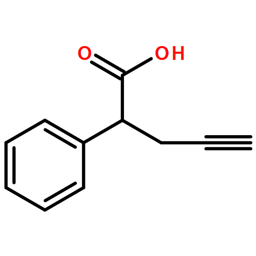 Benzeneacetic acid, α-2-propyn-1-yl-