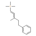 Benzene, [3-methyl-5-(trimethylsilyl)-3,4-pentadien-1-yl]-