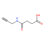 Butanoic acid, 4-oxo-4-(2-propyn-1-ylamino)-