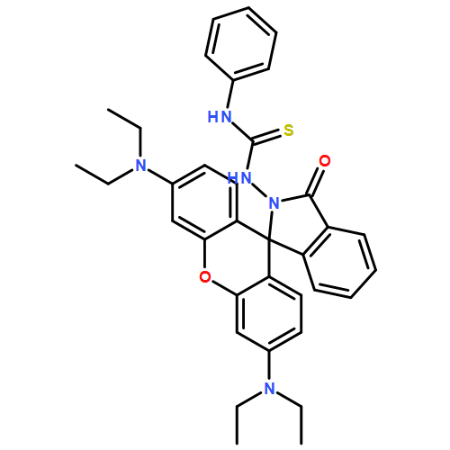 Thiourea, N-[3',6'-bis(diethylamino)-3-oxospiro[1H-isoindole-1,9'-[9H]xanthen]-2(3H)-yl]-N'-phenyl-