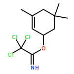 Ethanimidic acid, 2,2,2-trichloro-, 3,5,5-trimethyl-2-cyclohexen-1-yl ester