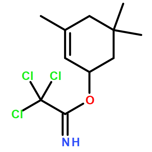 Ethanimidic acid, 2,2,2-trichloro-, 3,5,5-trimethyl-2-cyclohexen-1-yl ester