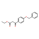 Benzenepropanoic acid, β-oxo-4-(phenylmethoxy)-, ethyl ester