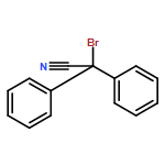 Benzeneacetonitrile, α-bromo-α-phenyl-