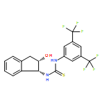 1-(3,5-Bis(trifluoromethyl)phenyl)-3-((1R,2S)-2-hydroxy-2,3-dihydro-1H-inden-1-yl)thiourea