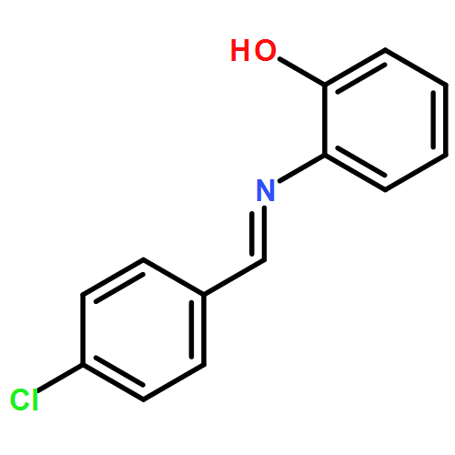 Phenol, 2-[[(4-chlorophenyl)methylene]amino]-