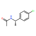 Acetamide, N-[1-(4-chlorophenyl)ethyl]-, (S)-