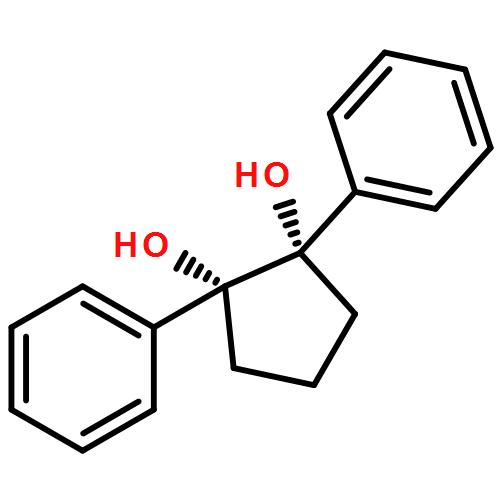 1,2-Cyclopentanediol, 1,2-diphenyl-, (1R,2S)-rel-