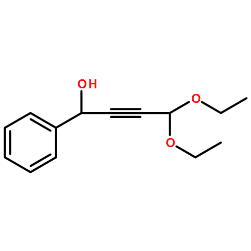 Benzenemethanol, α-(3,3-diethoxy-1-propyn-1-yl)-