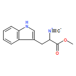 1H-Indole-3-propanoic acid, α-isocyano-, methyl ester