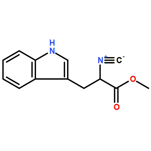 1H-Indole-3-propanoic acid, α-isocyano-, methyl ester