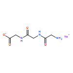 Glycine, glycylglycyl-, monosodium salt