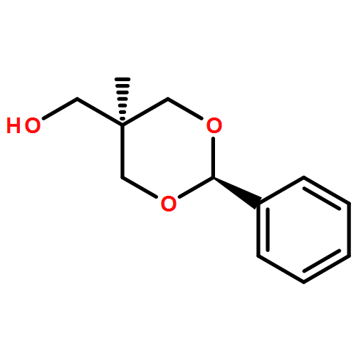 1,3-Dioxane-5-methanol, 5-methyl-2-phenyl-, cis-