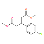 Pentanedioic acid, 3-(4-chlorophenyl)-, 1,5-dimethyl ester