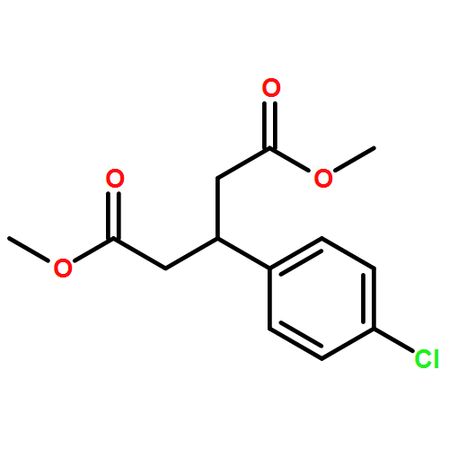 Pentanedioic acid, 3-(4-chlorophenyl)-, 1,5-dimethyl ester