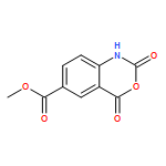 2H-3,1-Benzoxazine-6-carboxylic acid, 1,4-dihydro-2,4-dioxo-, methyl ester