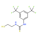 Thiourea, N-[3,5-bis(trifluoromethyl)phenyl]-N'-(2-mercaptoethyl)-