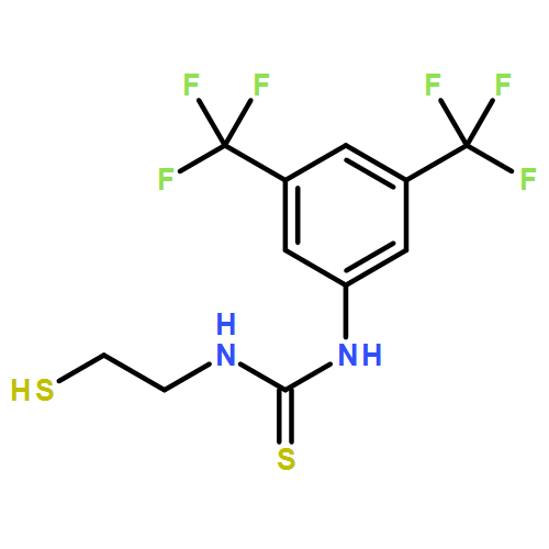 Thiourea, N-[3,5-bis(trifluoromethyl)phenyl]-N'-(2-mercaptoethyl)-