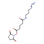 Pentanoic acid, 5-[(3-azidopropyl)amino]-5-oxo-, 2,5-dioxo-1-pyrrolidinyl ester