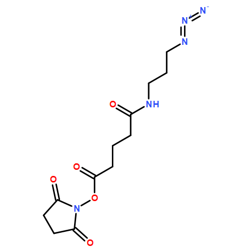 Pentanoic acid, 5-[(3-azidopropyl)amino]-5-oxo-, 2,5-dioxo-1-pyrrolidinyl ester