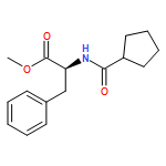 L-Phenylalanine, N-(cyclopentylcarbonyl)-, methyl ester