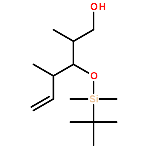 5-Hexen-1-ol, 3-[[(1,1-dimethylethyl)dimethylsilyl]oxy]-2,4-dimethyl-, (2S,3S,4S)-