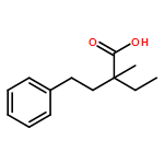 Benzenebutanoic acid, α-ethyl-α-methyl-