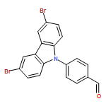 Benzaldehyde, 4-(3,6-dibromo-9H-carbazol-9-yl)-