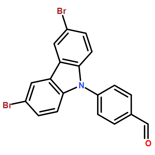 Benzaldehyde, 4-(3,6-dibromo-9H-carbazol-9-yl)-