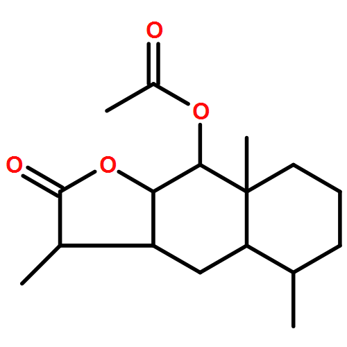 Naphtho[2,3-b]furan-2(3H)-one, 9-(acetyloxy)decahydro-3,5,8a-trimethyl-