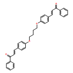 2-Propen-1-one, 3,3'-[1,4-butanediylbis(oxy-4,1-phenylene)]bis[1-phenyl-, (2E,2'E)- (9CI)