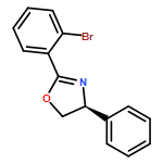 Oxazole, 2-(2-bromophenyl)-4,5-dihydro-4-phenyl-, (4S)-