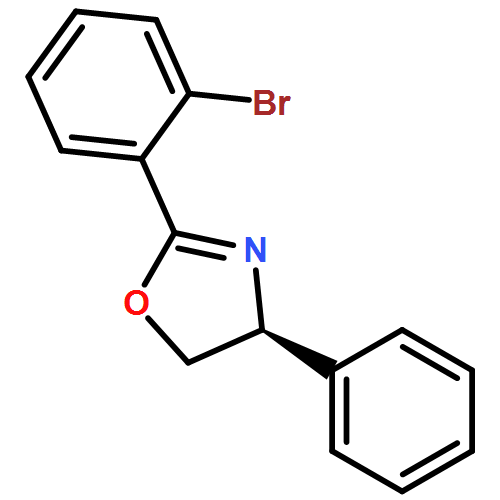 Oxazole, 2-(2-bromophenyl)-4,5-dihydro-4-phenyl-, (4S)-