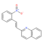 Quinoline, 2-[2-(2-nitrophenyl)ethenyl]-, (E)-