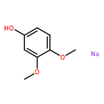 Phenol, 3,4-dimethoxy-, sodium salt