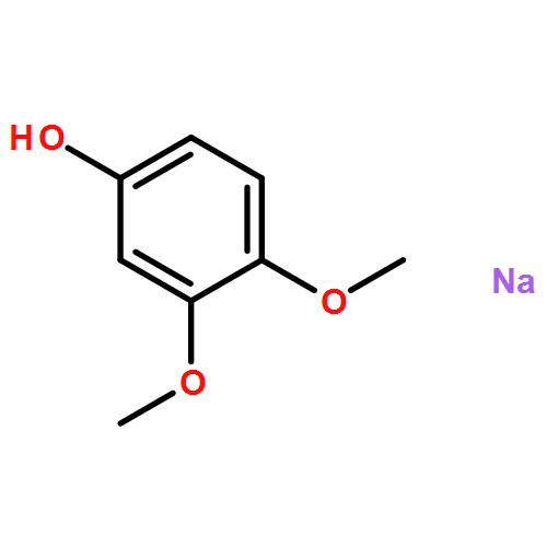 Phenol, 3,4-dimethoxy-, sodium salt